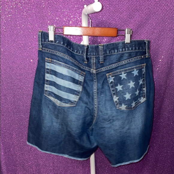 USED Lucky Brand Blue Jean Shorts for Women - Picture 6 of 8